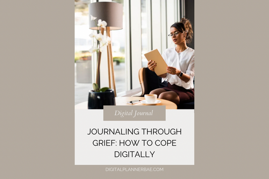Journaling Through Grief: How to Cope Digitally