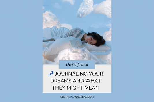 💤 Journaling Your Dreams and What They Might Mean