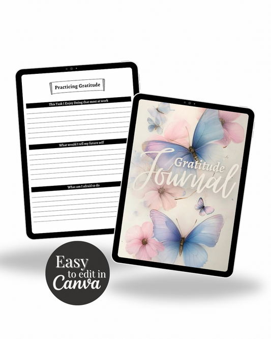 Gratitude Journal with Prompts