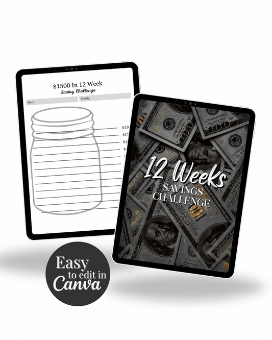 12 Week Savings Challenge