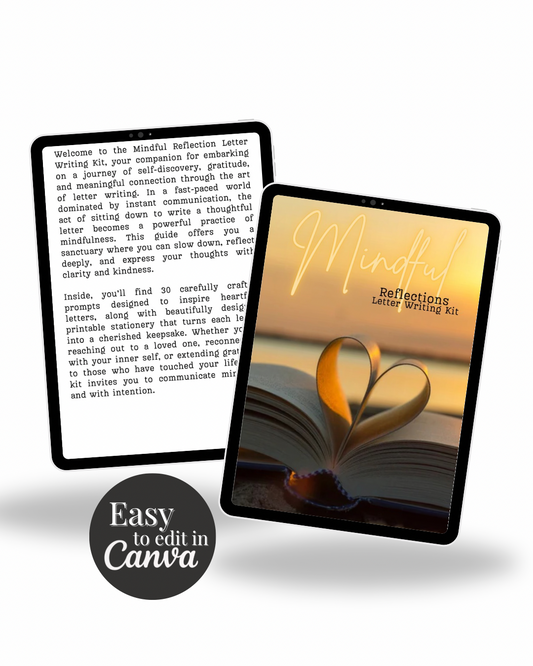 Mindful Reflection: Letter Writing Kit